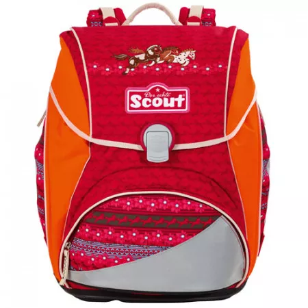 Školní batoh Scout s motivem tří koníků
