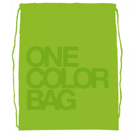 Studentský vak - sáček na cvičky STIL, s motivem One Colour, zelený